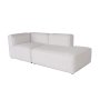 Atelier del Sofa Ugaona garnitura More Pars (M2 M3) White - slika 3