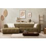 Atelier del Sofa Ugaona garnitura Cady 3 Seater Left Khaki - slika 1