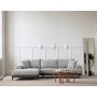 Atelier del Sofa Ugaona garnitura Eti Black Left Grey - slika 1