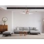 Atelier del Sofa Ugaona garnitura Eti Black Right Grey - slika 4