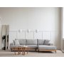 Atelier del Sofa Ugaona garnitura Eti Oak Right Grey - slika 1