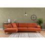 Atelier del Sofa Ugaona garnitura Mustang Large Left Orange - slika 2