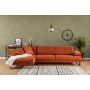 Atelier del Sofa Ugaona garnitura Mustang Large Left Orange - slika 1