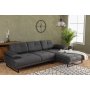 Atelier del Sofa Ugaona garnitura Mustang Small Right Anthracite - slika 3