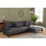 Atelier del Sofa Ugaona garnitura Mustang Small Right Anthracite - slika 4