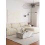 Atelier del Sofa Ugaona garnitura Soli Corner White - slika 1