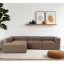 Atelier del Sofa Ugaona garnitura Mora XL (ChlLeft O1 1R) Brown - slika 2