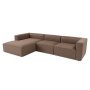 Atelier del Sofa Ugaona garnitura Mora XL (ChlLeft O1 1R) Brown - slika 5