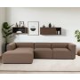 Atelier del Sofa Ugaona garnitura Mora XL (ChlLeft O1 1R) Brown - slika 1