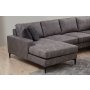 Atelier del Sofa Ugaona garnitura Porto Corner (CHL 02 C EOT) Anthracite - slika 3