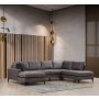 Atelier del Sofa Ugaona garnitura Porto Corner (CHL 02 C EOT) Anthracite - slika 1