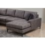 Atelier del Sofa Ugaona garnitura Porto Corner (EOT C 02 CHL) Anthracite - slika 3