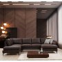 Atelier del Sofa Ugaona garnitura Porto Corner (EOT C 02 CHL) Brown - slika 2