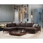 Atelier del Sofa Ugaona garnitura Porto Corner (EOT C 02 CHL) Brown - slika 1