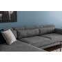 Atelier del Sofa Ugaona garnitura Jivago Corner Left (Chl 2R) Grey - slika 5