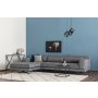 Atelier del Sofa Ugaona garnitura Jivago Corner Left (Chl 2R) Grey - slika 1