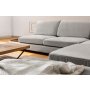 Atelier del Sofa Ugaona garnitura Tulip Corner Right With Pouf Light Grey - slika 3