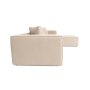 Atelier del Sofa Ugaona garnitura Lora (L1 O1 1R POUFFE ) Peach - slika 5