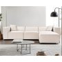 Atelier del Sofa Ugaona garnitura Lora (L1 O1 1R POUFFE ) Light Brown - slika 1