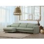 Atelier del Sofa Ugaona garnitura Lily Corner Left Green - slika 1