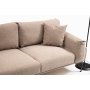 Atelier del Sofa Ugaona garnitura Leo Corner Left Mocha - slika 4