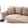 Atelier del Sofa Ugaona garnitura Leo Corner Right Mocha - slika 4