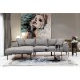 Atelier del Sofa Ugaona garnitura Leo Corner Left Grey - slika 1