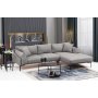 Atelier del Sofa Ugaona garnitura Leo Corner Right Grey - slika 2