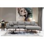 Atelier del Sofa Ugaona garnitura Leo Corner Right Grey - slika 3