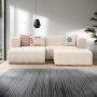 Atelier del Sofa Ugaona garnitura Beyza Mini Left Cream - slika 1