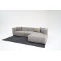 Atelier del Sofa Ugaona garnitura Beyza Right Light Grey - slika 3