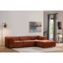 Atelier del Sofa Ugaona garnitura Alpha Right Tile Red - slika 1