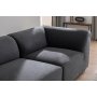 Atelier del Sofa Ugaona garnitura Alpha Left Anthracite - slika 3