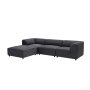 Atelier del Sofa Ugaona garnitura Alpha Left Anthracite - slika 4