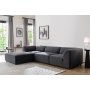 Atelier del Sofa Ugaona garnitura Alpha Left Anthracite - slika 1