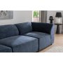 Atelier del Sofa Ugaona garnitura Alpha Left Navy Blue - slika 3