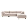 Atelier del Sofa Ugaona garnitura Alpha Right Cream - slika 5