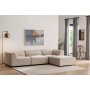 Atelier del Sofa Ugaona garnitura Alpha Right Cream - slika 1