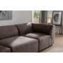 Atelier del Sofa Ugaona garnitura Alpha Left Brown - slika 5