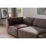 Atelier del Sofa Ugaona garnitura Alpha Right Brown - slika 5