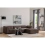 Atelier del Sofa Ugaona garnitura Alpha Right Brown - slika 1