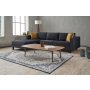 Atelier del Sofa Ugaona garnitura Kale Velvet Left Anthracite - slika 1