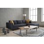 Atelier del Sofa Ugaona garnitura Kale Velvet Right Anthracite - slika 2