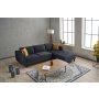 Atelier del Sofa Ugaona garnitura Kale Velvet Right Anthracite - slika 4