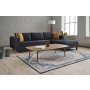 Atelier del Sofa Ugaona garnitura Kale Velvet Right Anthracite - slika 1