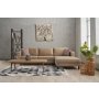 Atelier del Sofa Ugaona garnitura Kale Velvet Right Cream - slika 1
