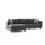 Atelier del Sofa Ugaona garnitura Kale Linen Left Anthracite - slika 5