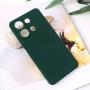 TERACELL Maska Soft Velvet za Xiaomi Redmi Note 13 4G EU tamno zelena - slika 1
