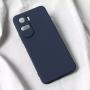 TERACELL Maska Soft Velvet za Honor 90 Lite tamno plava - slika 1