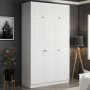 HANAH HOME Ormar Minar 3 Mebran Kapak 2 Cekmece 255 White - slika 3